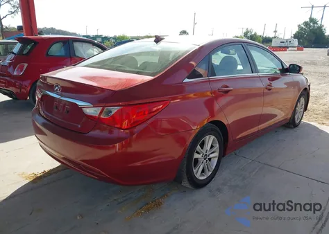 2013 Hyundai Sonata Gls from USA, damaged, VIN 5NPEB4AC5DH601736